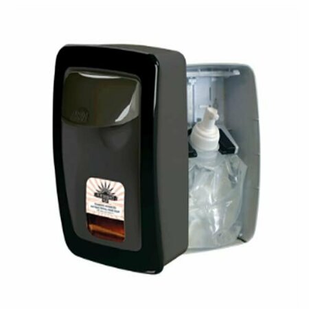 PERFORMANCE PLUS Manual Soap Dispenser Black with Chrome Trim PP8908F-EA